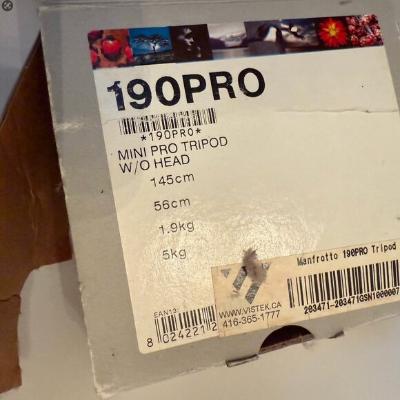 Mafrotto Ball-head Tripod 190PRO - Picture 7 of 8